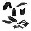 KIT PLÁSTICOS COMPLETO ACERBIS KAWASAKI KX-F 450 2013-2015 - PRETO